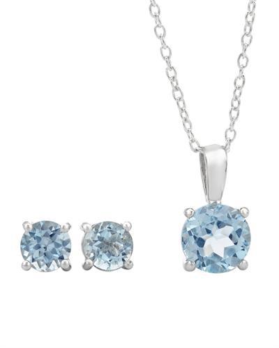 strieborná kolekcia s topásmi