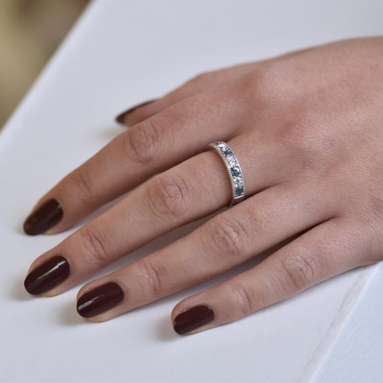 Eternity prsteň s topásmi 31432