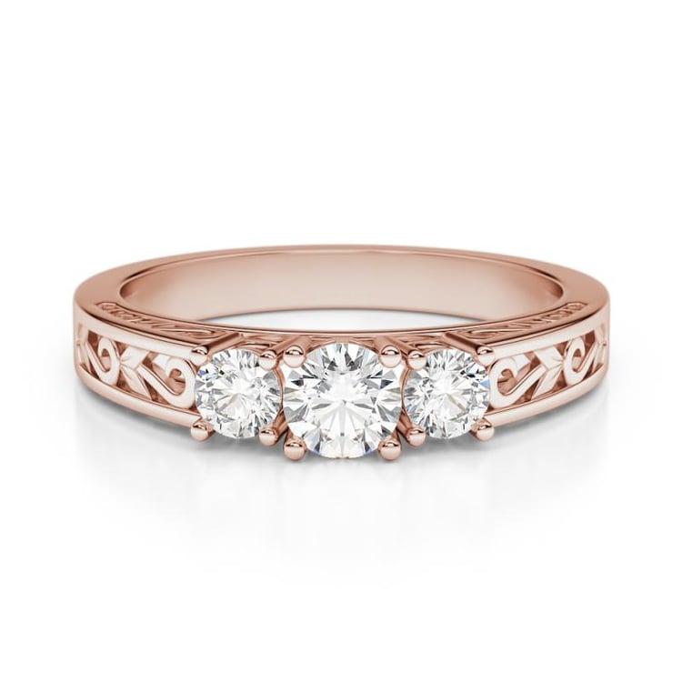 Prsteň vo vintage štýle 66057