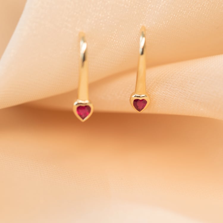 Rubínová kolekcia šperkov Roshni 101731