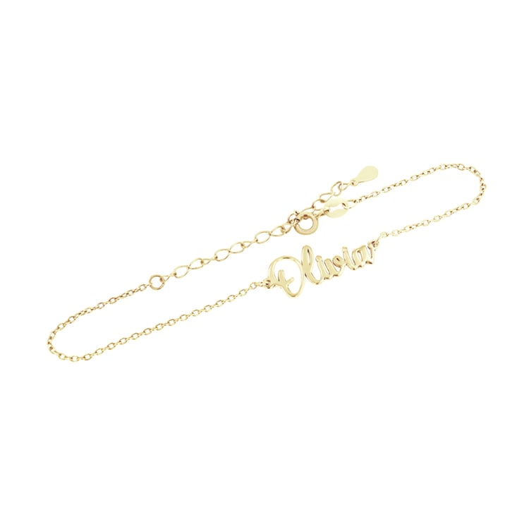 Strieborný náramok s menom Rebeca 98850