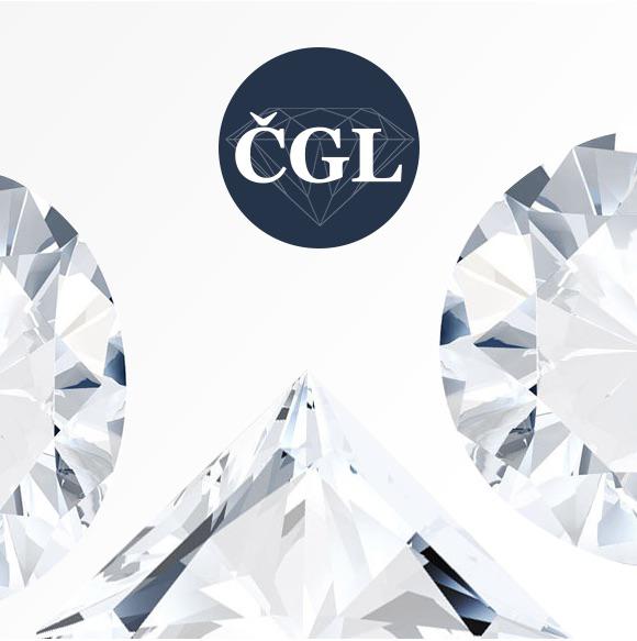 ČGL 0.41ct J I2 diamant 7294