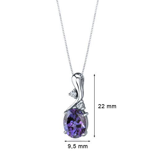 Náhrdelník s alexandritom 21067