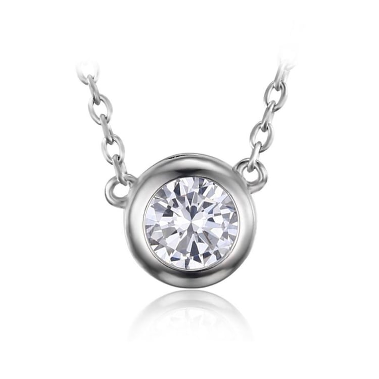 Strieborný náhrdelník s kubickým zirkónom Marau