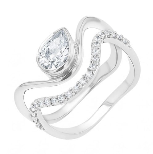 Originálny zásnubný set prsteňov s lab-grown diamantmi Judith