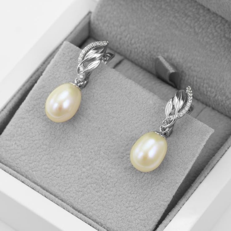 Perlové náušnice 50369