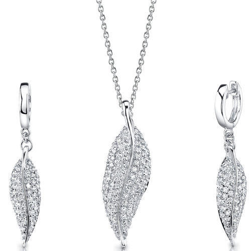 Strieborná kolekcia so zirkónmi