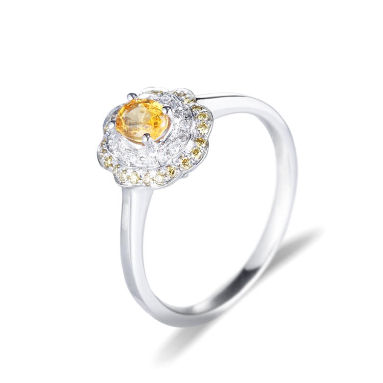 Zásnubný prsteň so zafírom Osey