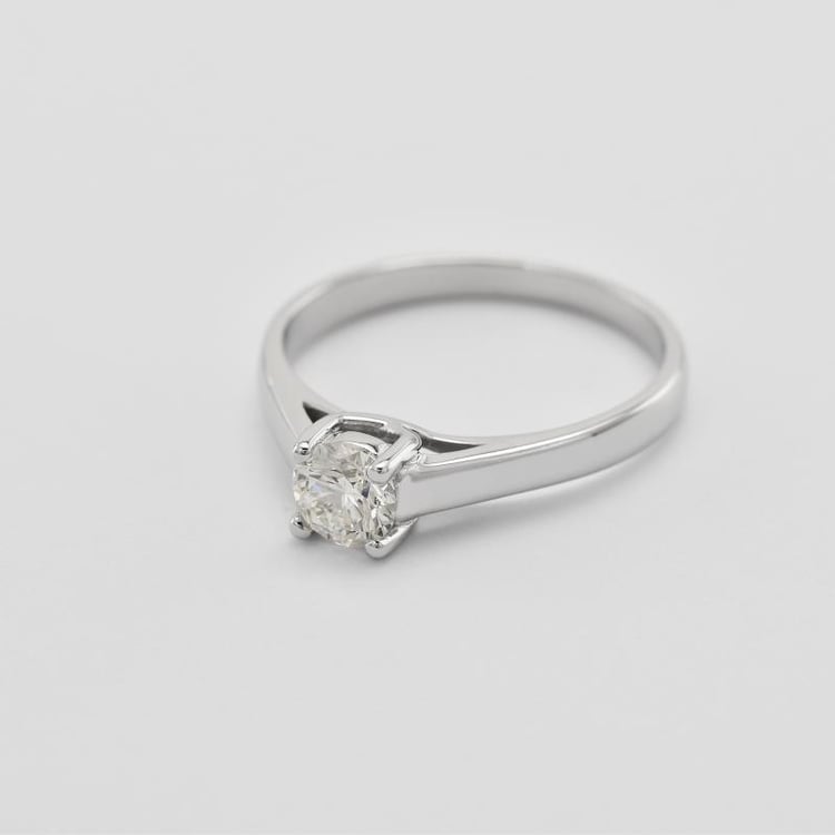 Moissanitový zlatý prsteň 37699