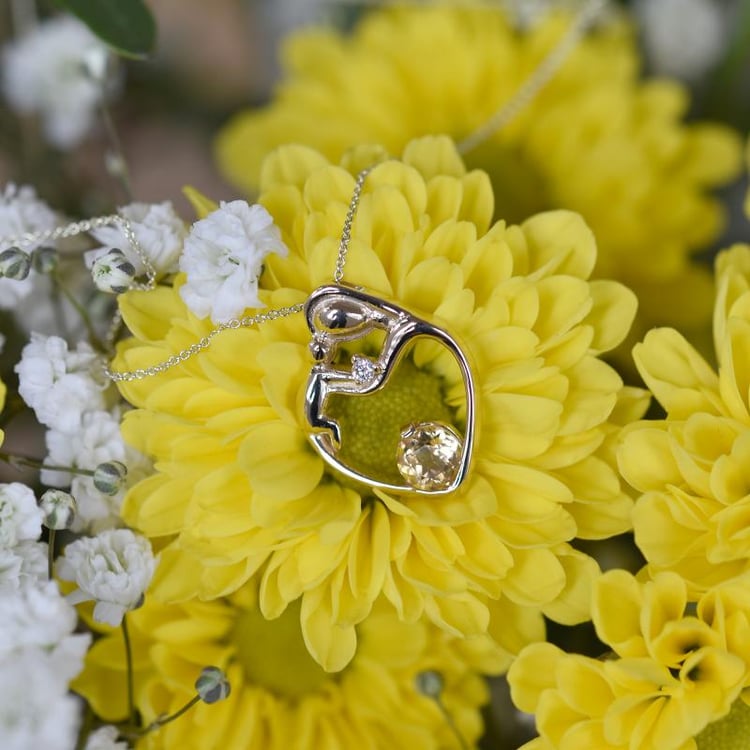 Náhrdelník s citrínom 30841