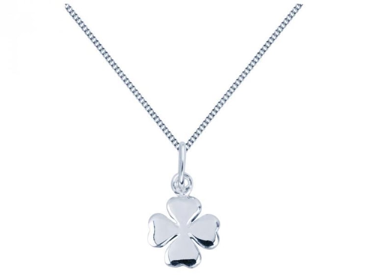 Náhrdelník štvorlístok zo striebra