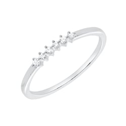 Minimalistický prsteň zo zlata s diamantmi Casper