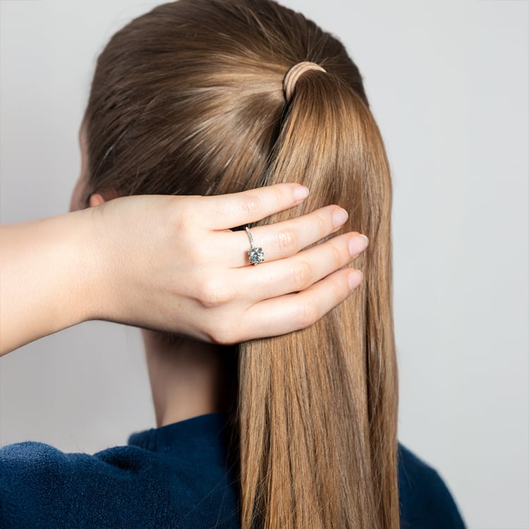 Zásnubný prsteň s diamantmi Prisha 149653