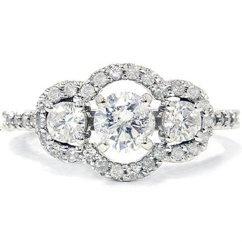 Zlatý prsteň s diamantmi Lovai 7116