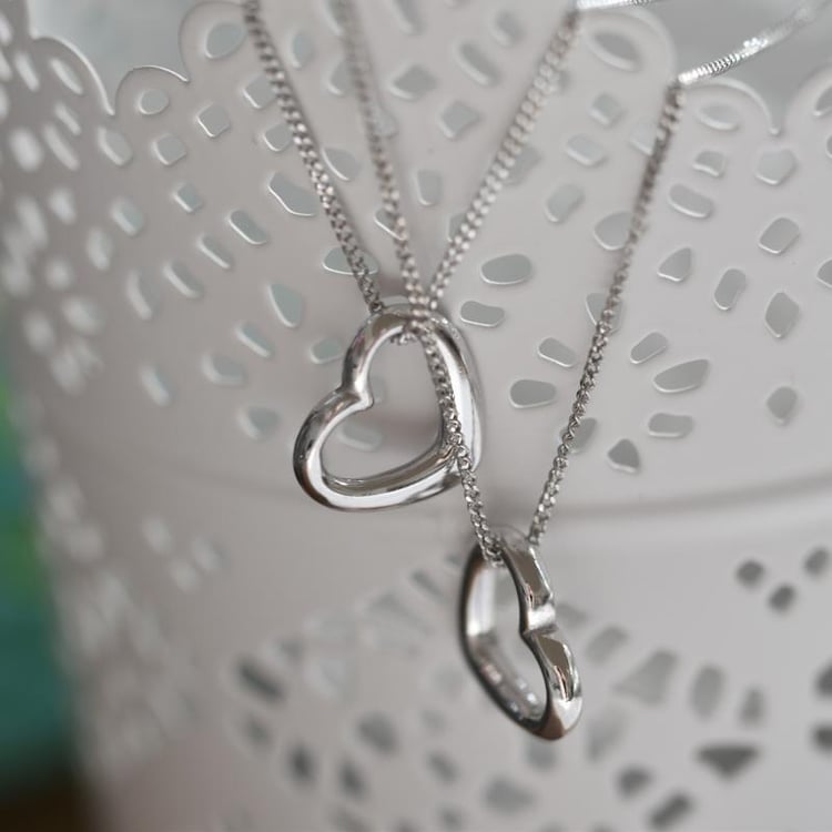 Náhrdelník srdce 22408