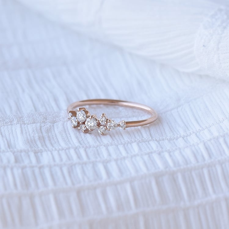 Set cluster šperkov s diamantmi Spark 147133