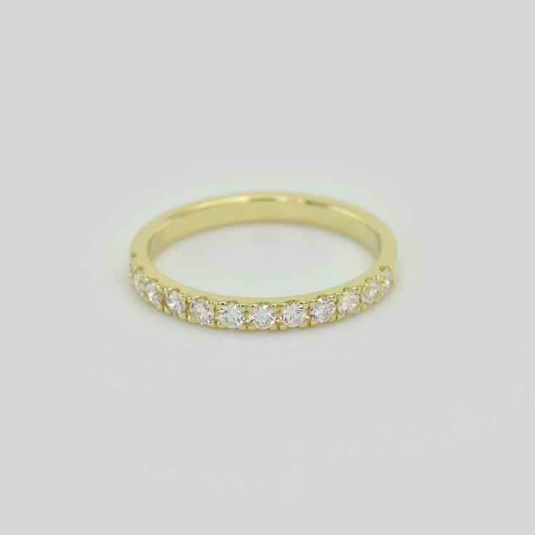 Zlatý diamantový prsteň 25635