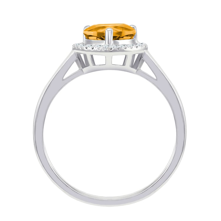 Prsteň s citrínom 35454