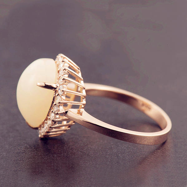 Opálový prsteň 5089