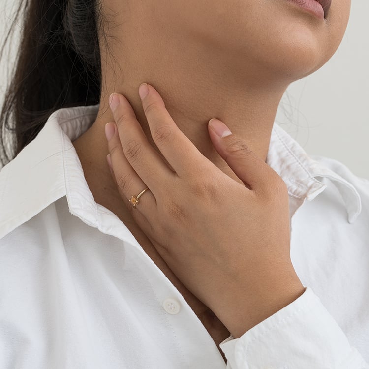 Zlatý prsteň s emerald salt and pepper diamantom Vealla 127872