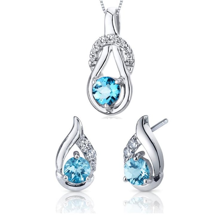 Kolekcia s topásmi a zirkónmi 