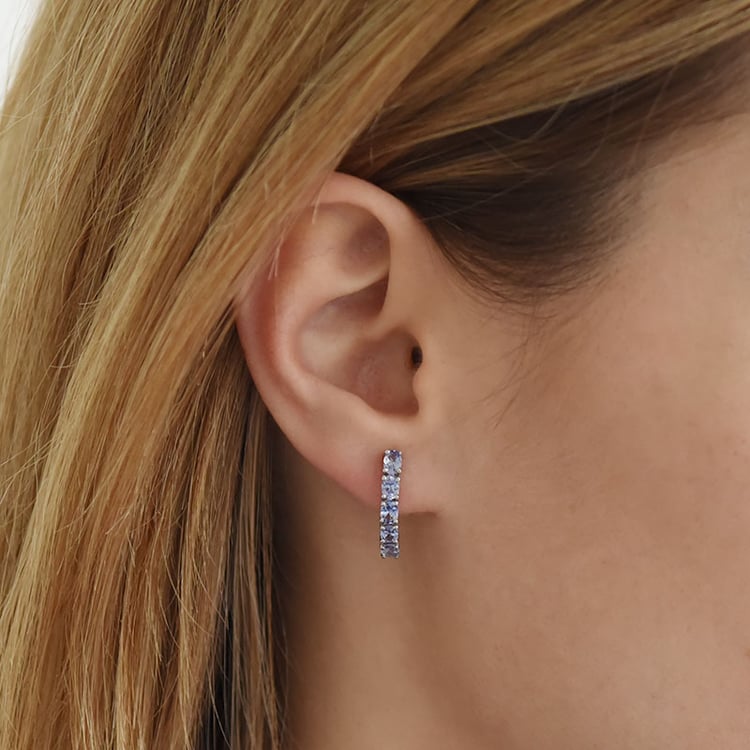 Strieborné náušnice 92390