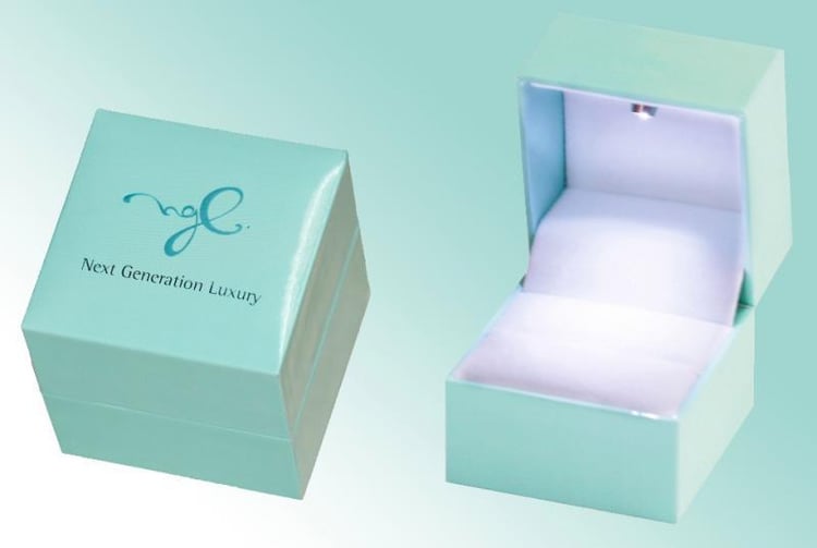 zlatý zásnubný prsteň 55376