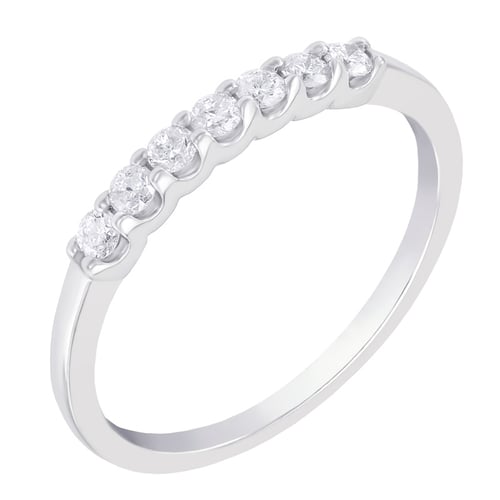 Eternity obrúčka s lab-grown diamantmi a pánsky plochý prsteň Virve