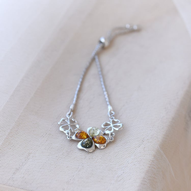 Náramok s jantármi 69652