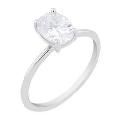 Rozvodový prsteň s oval diamantom Charley