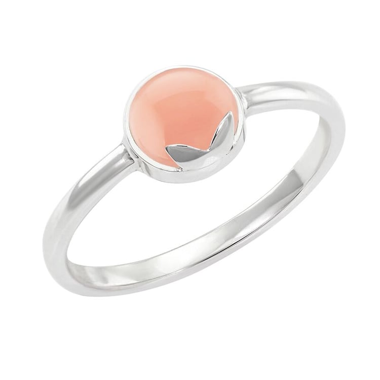 Náušnice ze zlata s korálem 44508