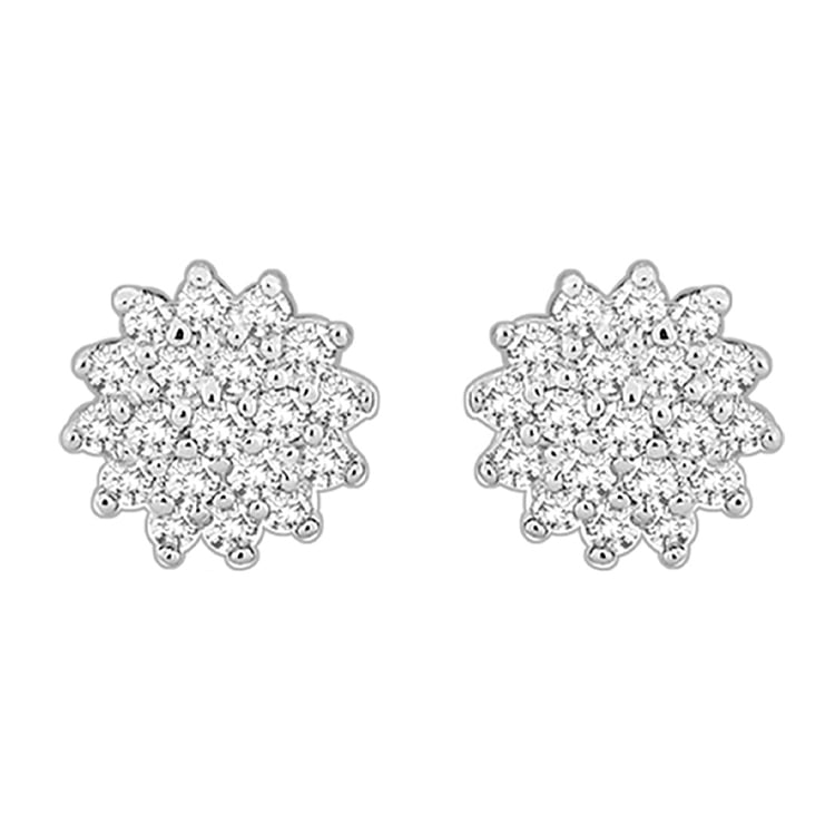 Diamantové náušnice 95077