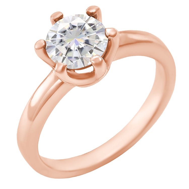 Prsteň z ružového zlata 59376