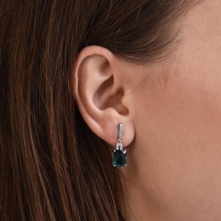 Zlaté visiace náušnice 37553