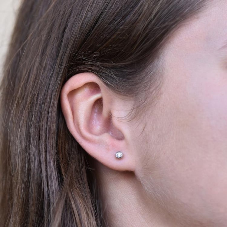 Zlaté náušnice 18555