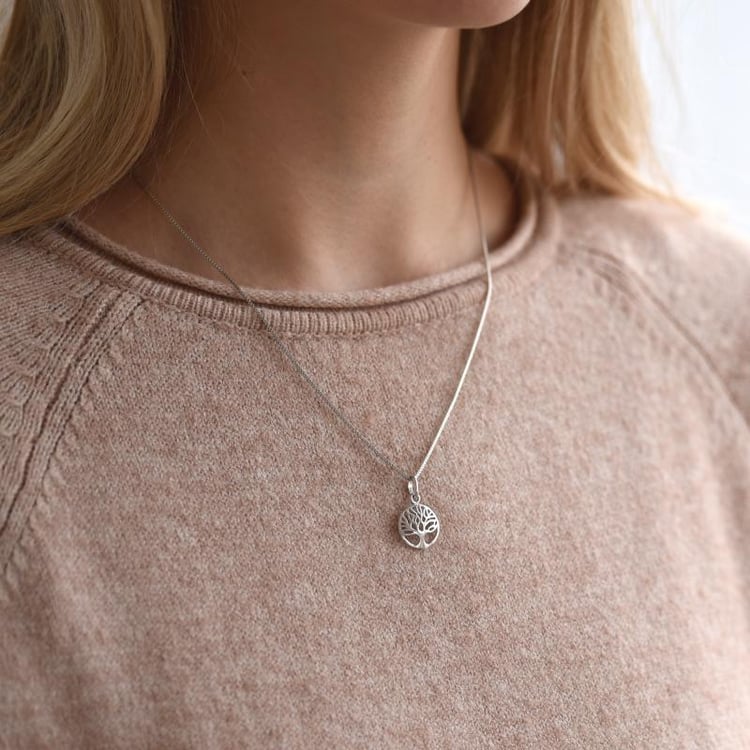 Strieborný prívesok so stromom života 51814