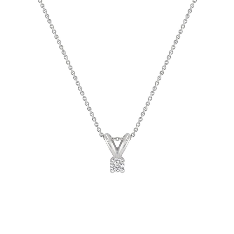 Zlatý náhrdelník s diamantom Geveline 36988