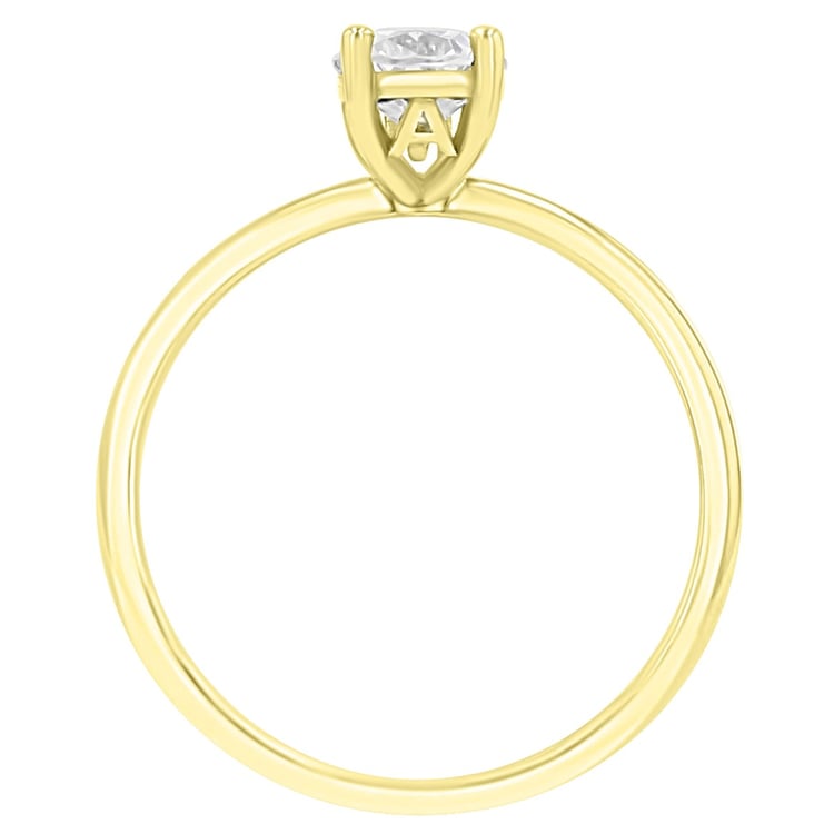 Zásnubný prsteň s výberom písmen a lab-grown diamantmi Frost 167459