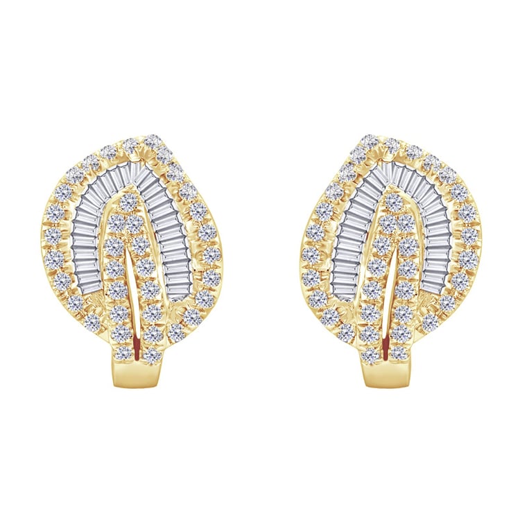 Náušnice s diamantmi 83815