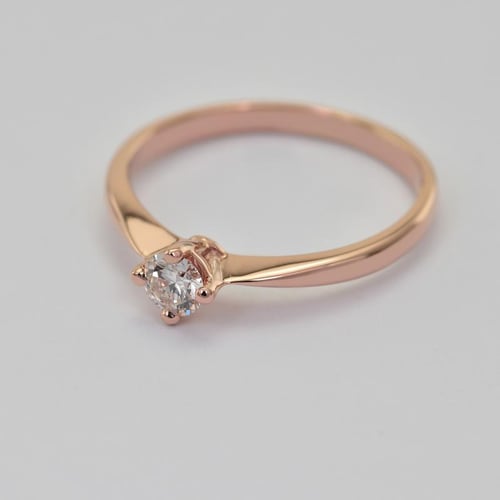 Zásnubný prsteň s diamantom Maya