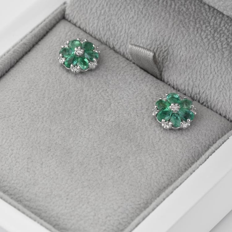 Kvetinové náušnice 17147