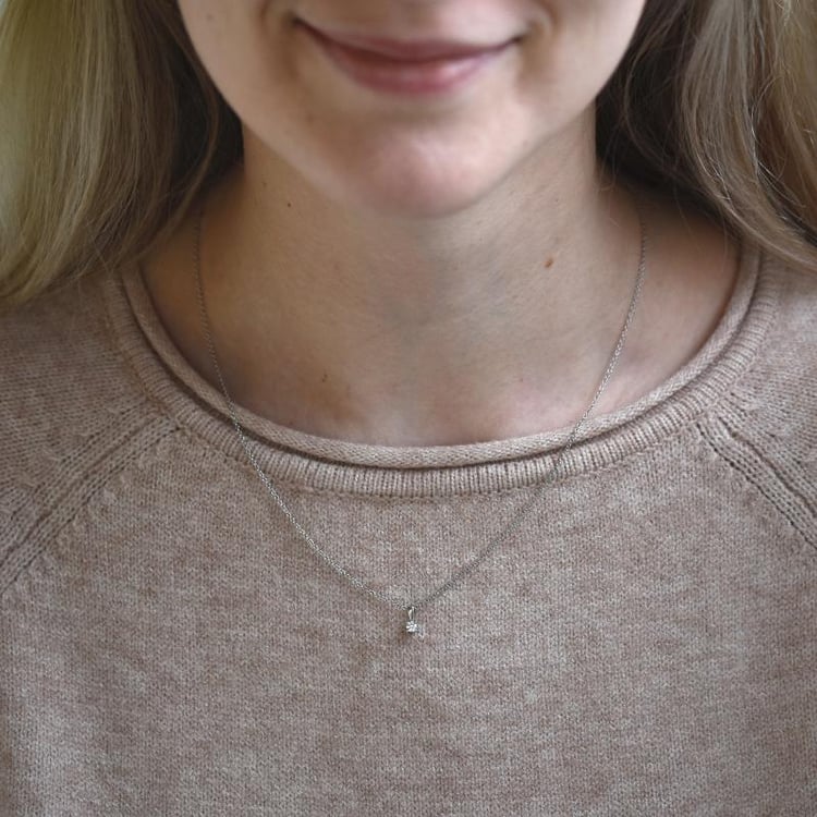 Diamantový prívesok so štyrmi krapňami Stacey 88007