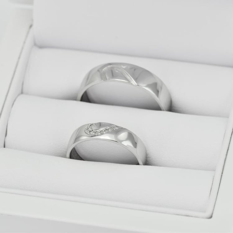 Platinové prstene 17464