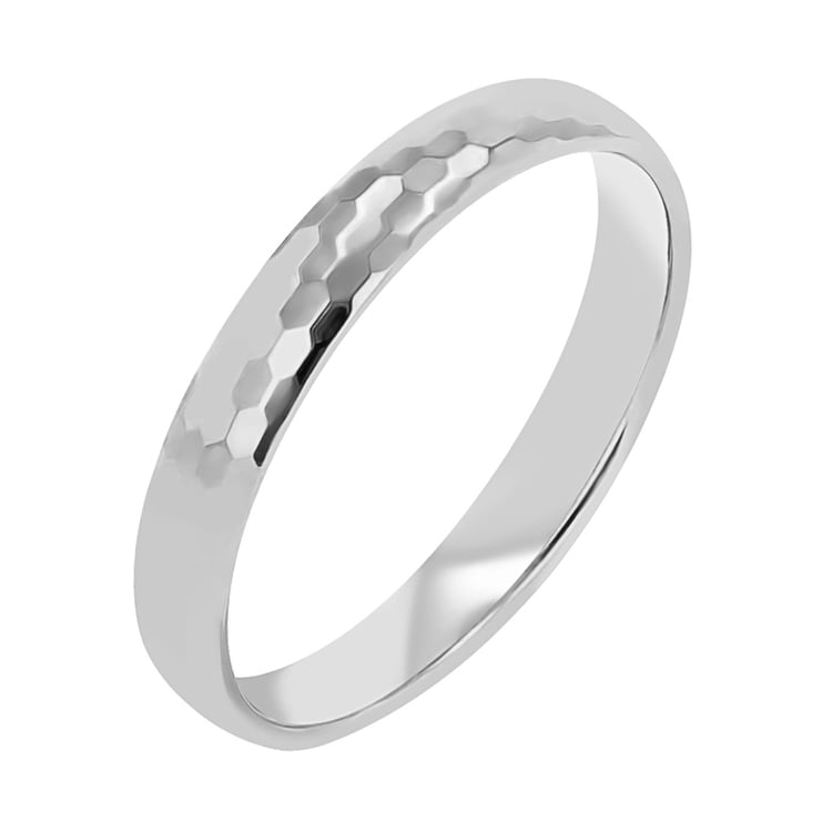 Zlaté tepané svadobné obrúčky Weston 114102