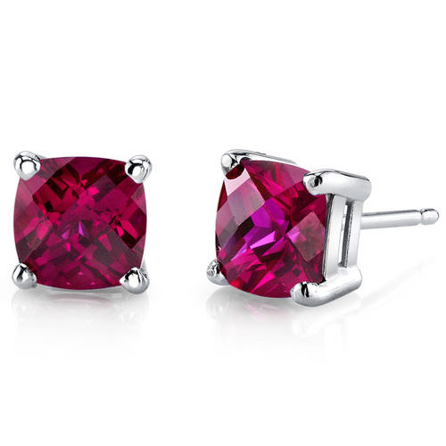 Rubínové náušnice Odina 8054