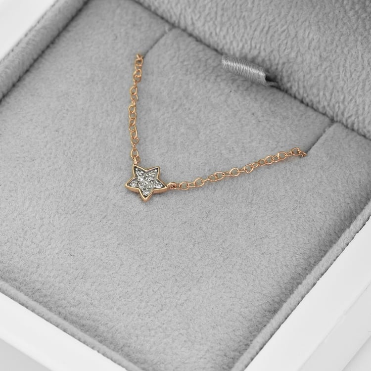 Náhrdelník s diamantovou hviezdou Lynet 42143