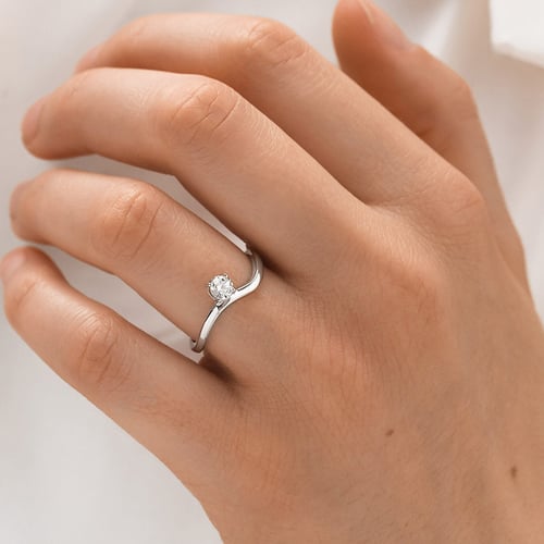 Zásnubný prsteň s lab-grown diamantom Lyra