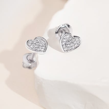 Diamantová zlatá kolekcia v tvare srdca Latia