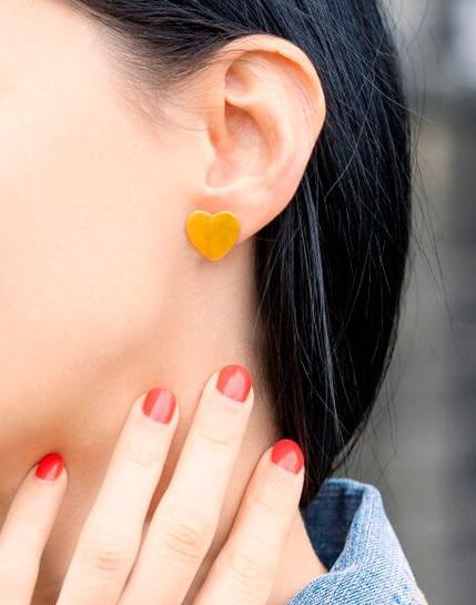 Pozlatené náušnice Ladancia 6767