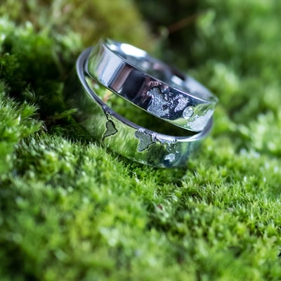 Dve svadobné obrúčky